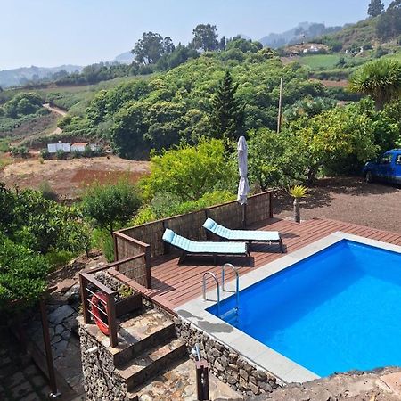 Casa Rural Con Piscina Privada El Roble Moya  Exterior photo