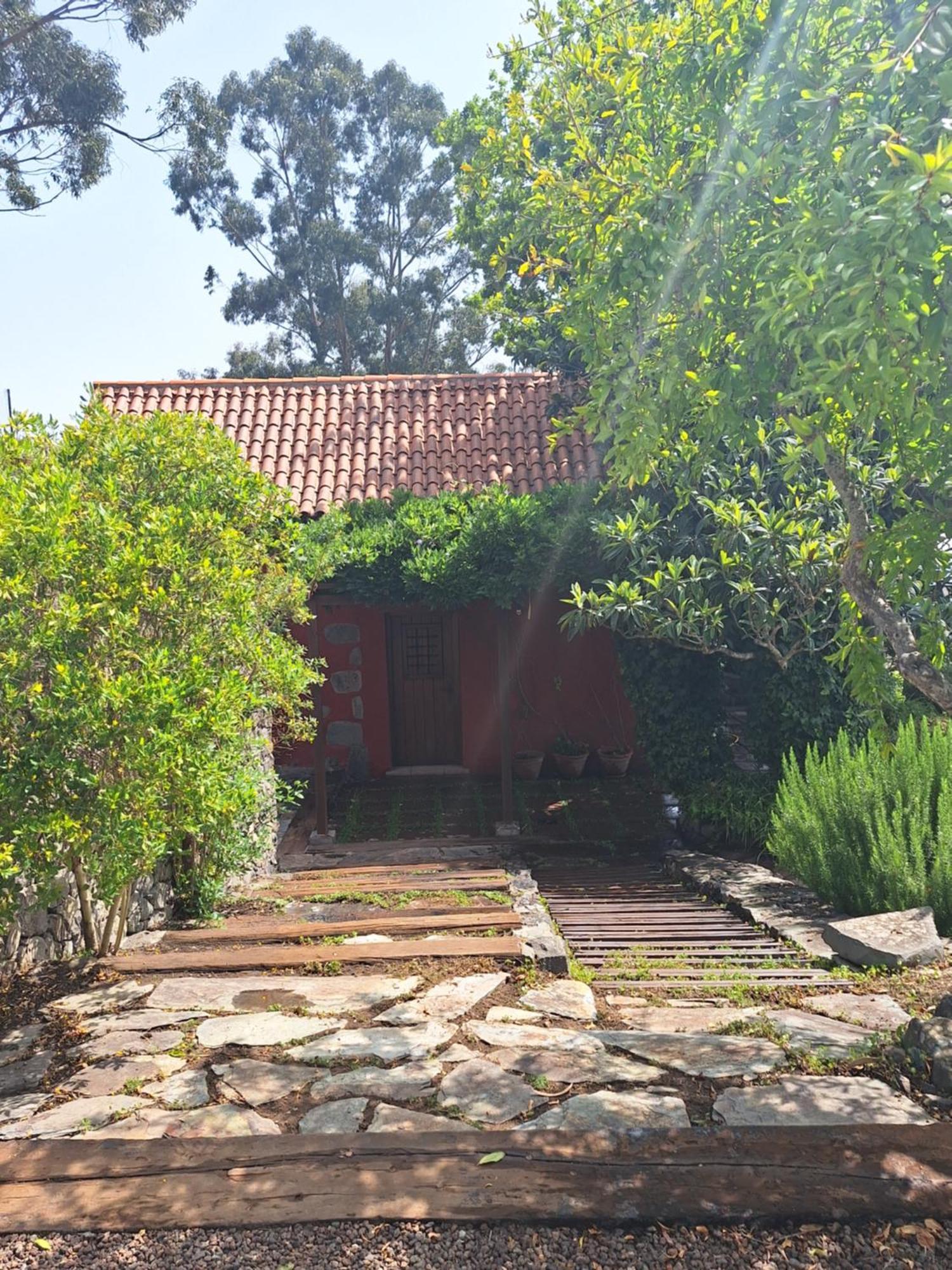 Casa Rural Con Piscina Privada El Roble Moya  Exterior photo