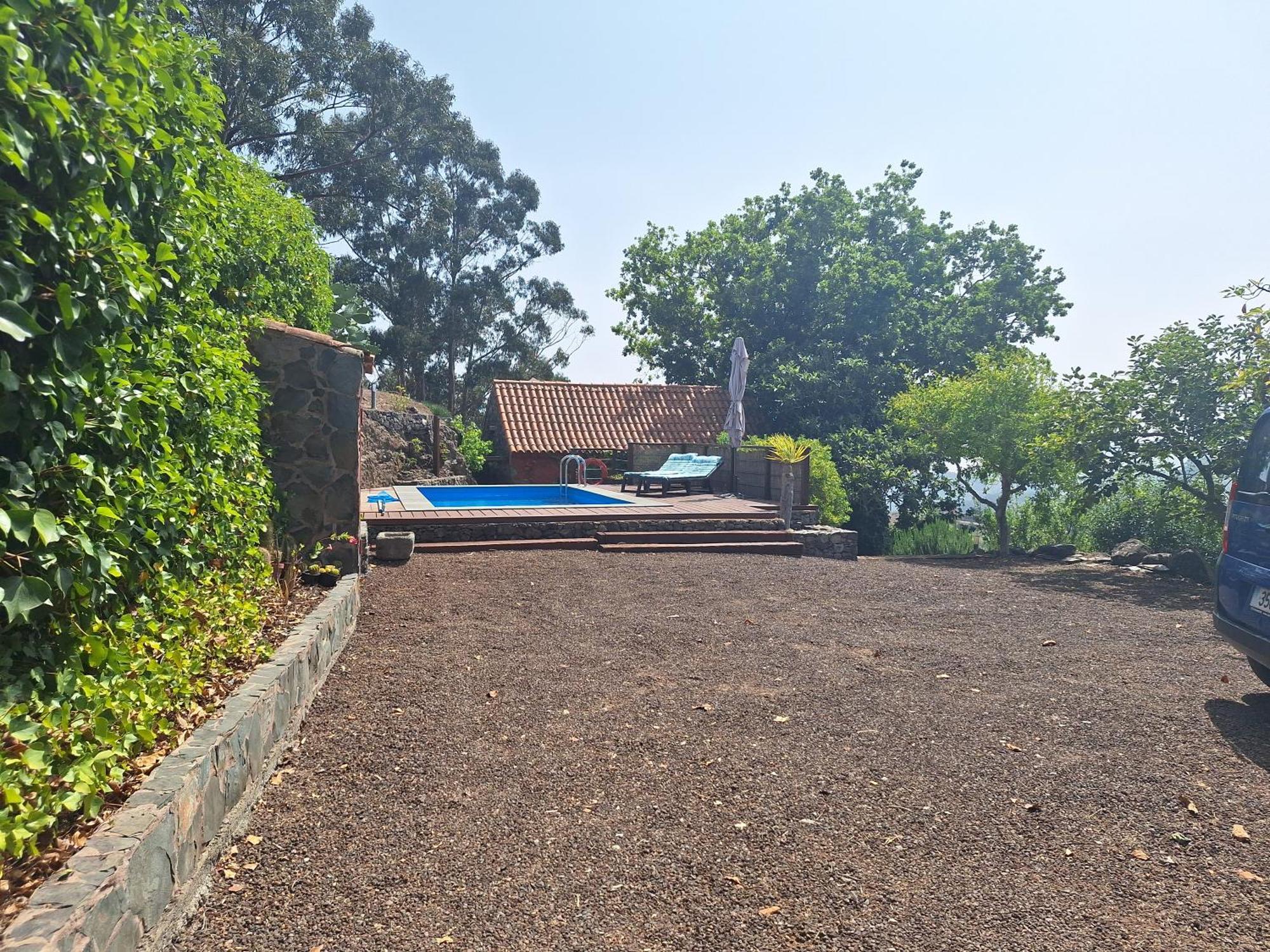 Casa Rural Con Piscina Privada El Roble Moya  Exterior photo